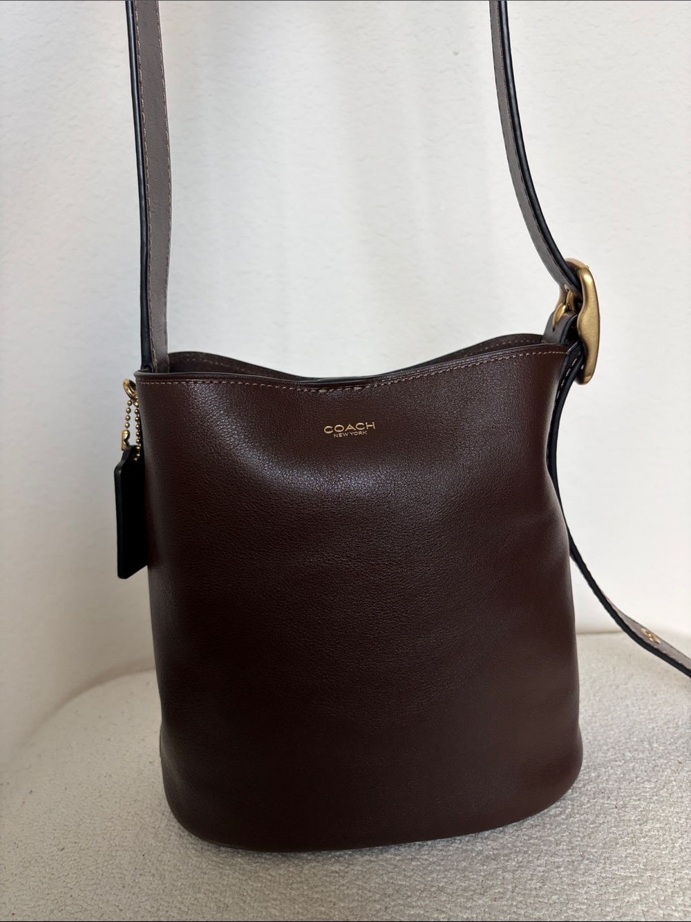 Coach Bleecker Bucket Bag 21 Maple